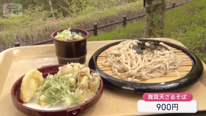 ざるそばのセット