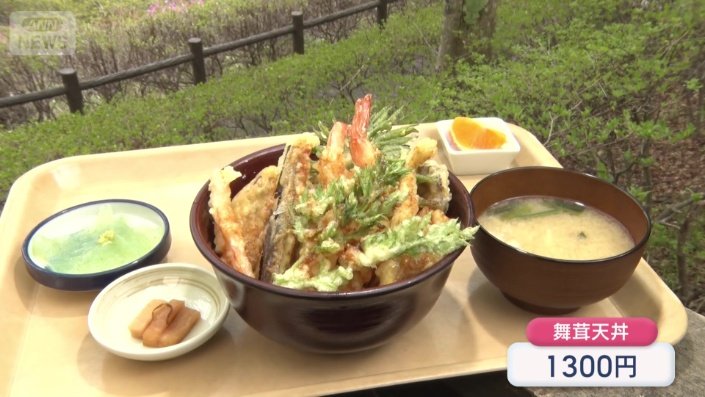 天丼なども楽しめる