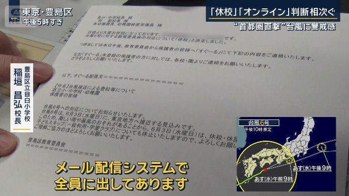 豊島区立目白小学校　稲垣昌弘校長