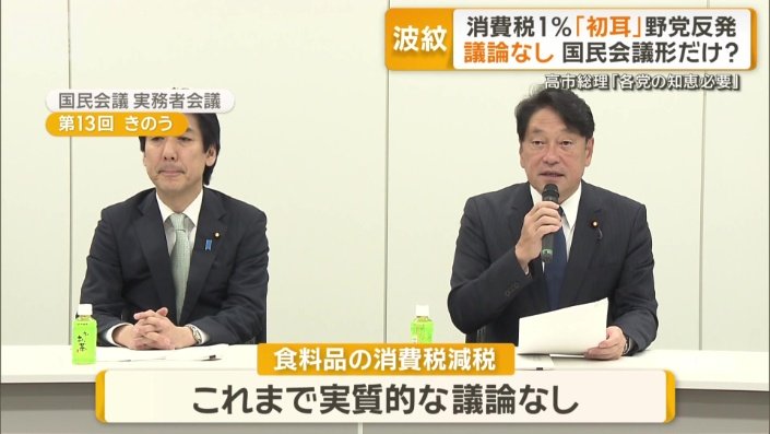 これまで実質的な議論なし