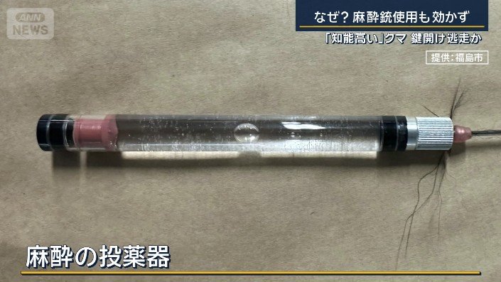 麻酔の投薬器