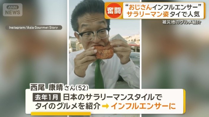 タイのグルメをコミカルに紹介