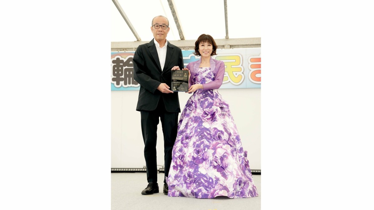 水森かおり、「わじま復興応援アンバサダー」に就任
