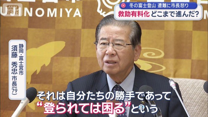 静岡･富士宮市
須藤 秀忠 市長(79)