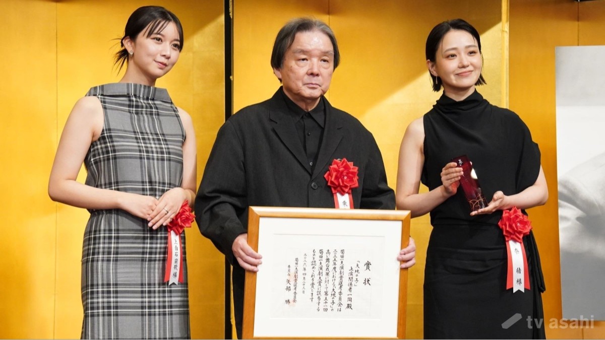 舞台「大地の子」、菊田一夫演劇大賞を受賞　奈緒＆上白石萌歌、役者としての思いを宣言