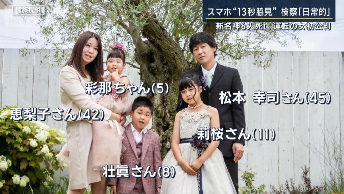 松本さん家族