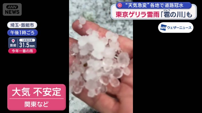 大気が不安定になり…