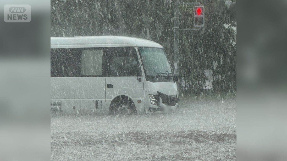 各地で天気急変　ゲリラ雷雨で道路冠水、ひょうも　「数年に1度レベルの激しさ」