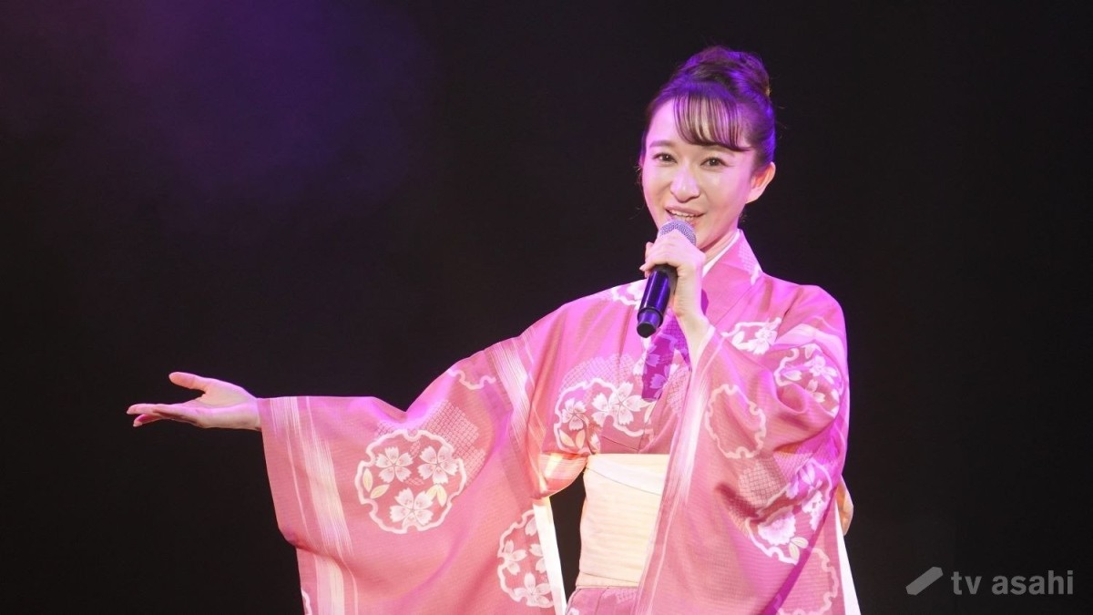 有沙瞳、先輩・田川寿美、水森かおりから愛ある言葉もらう「すてきな