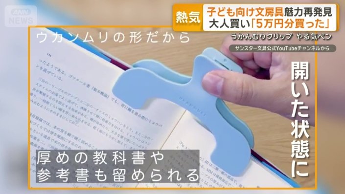 ウカンムリクリップ