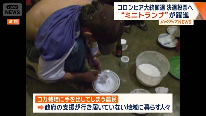 コカ栽培に手を出してしまうのは…