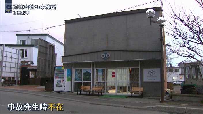運航会社の事務所