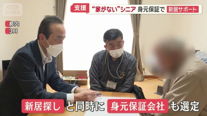 身元保証の会社も選定