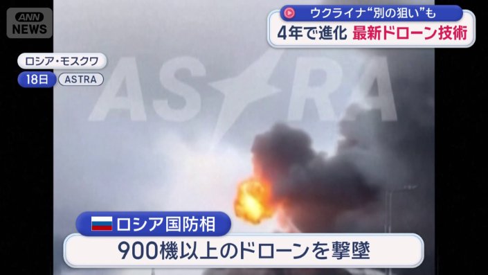 900機以上のドローンを撃墜と主張