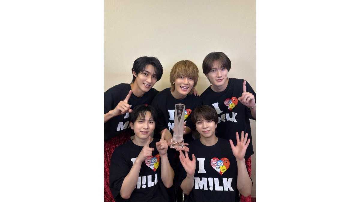 M!LK、上半期合算シングル1位に 吉田仁人「すごすぎてコメント浮かばない」