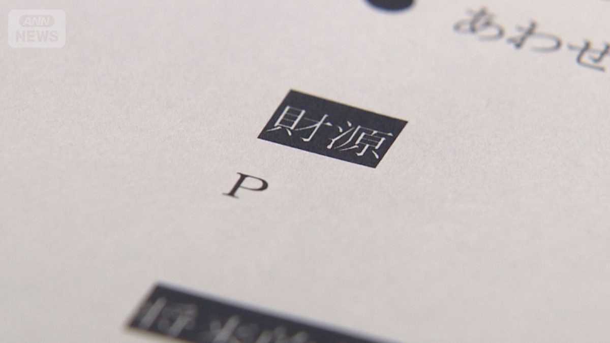 財源は『P』？消費減税“2年で約9兆円”確保は…どうなる消費税減税議論
