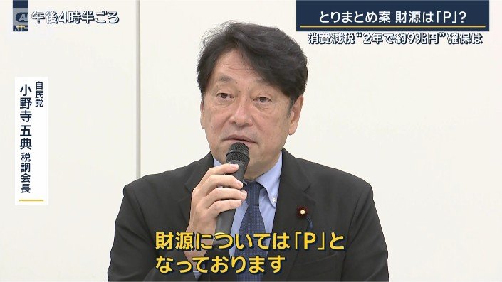 自民党 小野寺五典税調会長