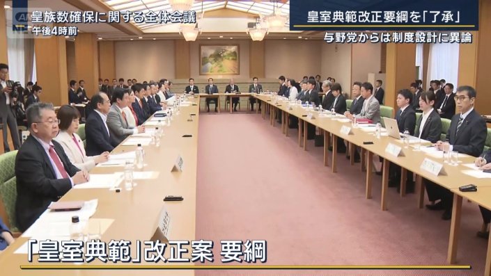 皇族数確保に関する全体会議