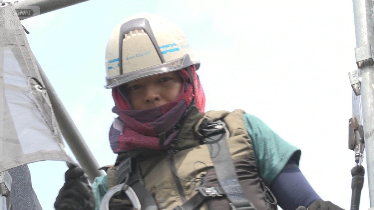 27歳とび職　年収1000万円　仕事請け負い絶大信頼「現場にこだわる」足場のプロ