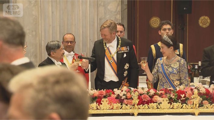 オランダでの晩餐会