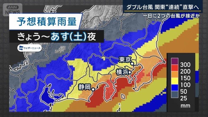 予想積算雨量