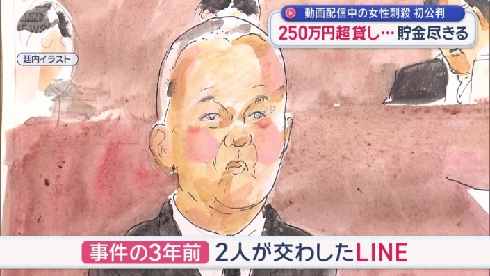 事件の3年前に2人が交わしたLINE