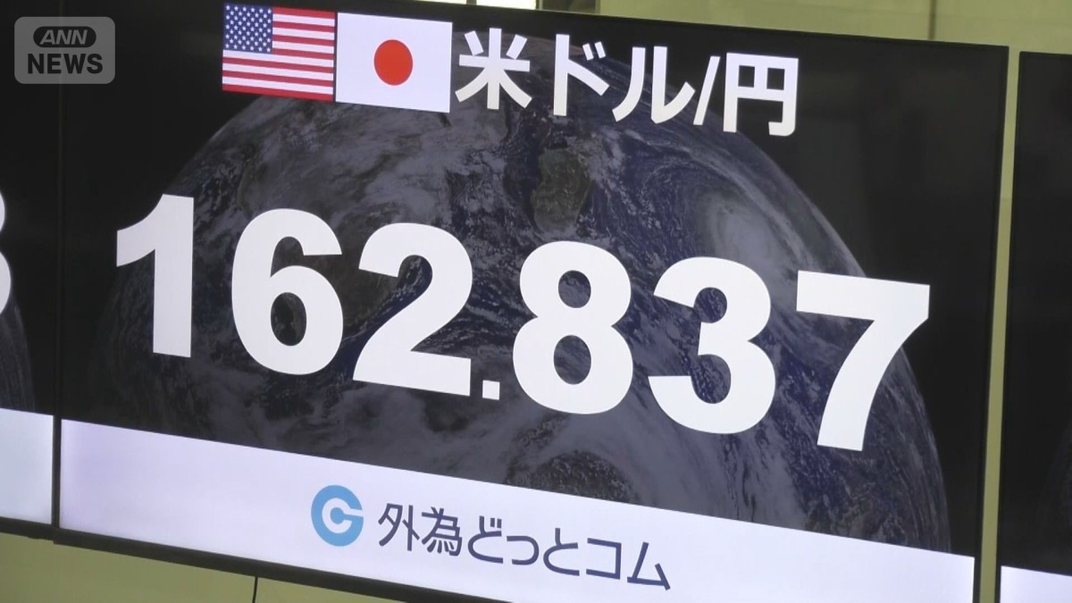当時と異なる1ドル＝162円台“40年ぶり”円安で負担重く 市場は165円も意識