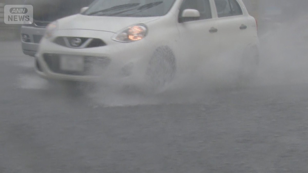 長崎県に線状降水帯直前予測…関東は通勤時間帯 警報級大雨も