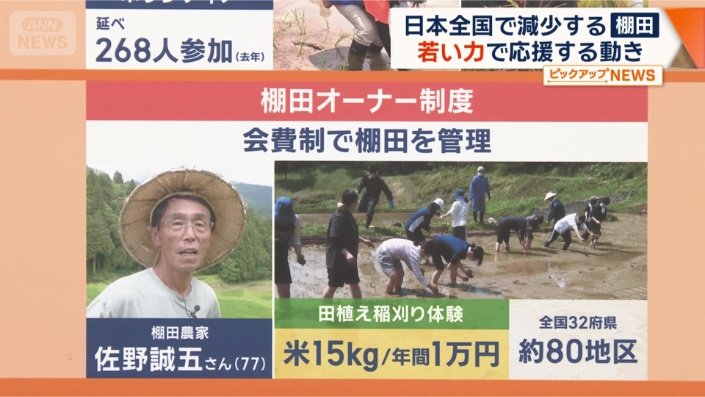 棚田オーナー制度