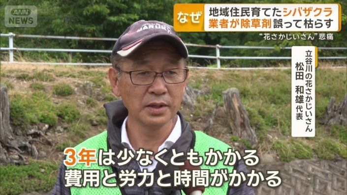 立谷川の花さかじいさん 松田和雄代表