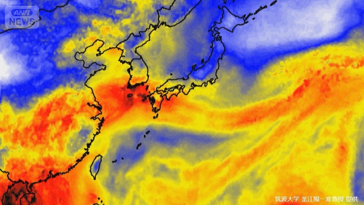 「大気の川」が出現 梅雨末期に災害級大雨 6年前「熊本豪雨」と同じ配置に