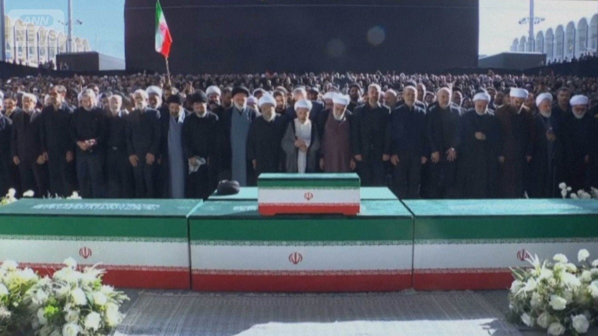 イラン前最高指導者ハメネイ師国葬　“暗殺恐れ”新指導者のモジタバ師は不在