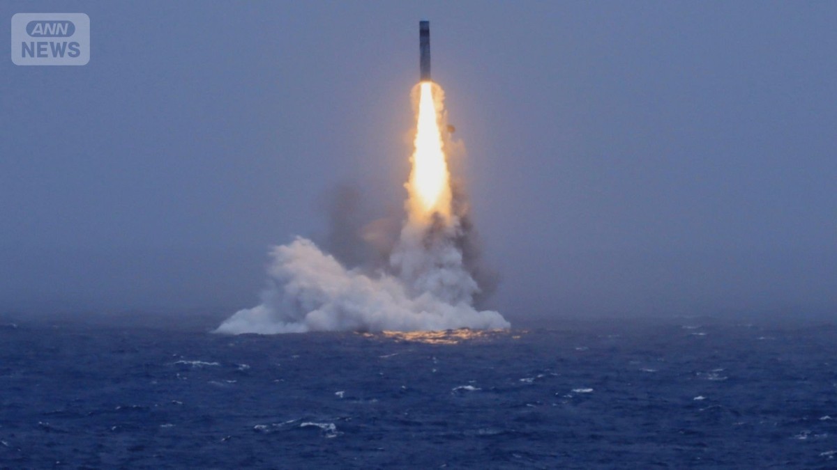 なぜ今？発射実験をした目的は…中国軍が原子力潜水艦からミサイル発射