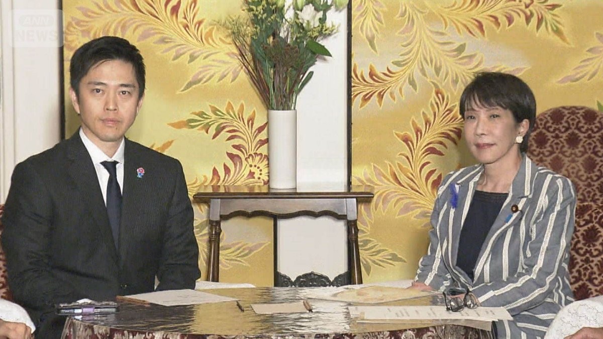 定数削減法案の今国会成立見送りへ　副首都構想は成立目指す　総理と吉村代表が会談