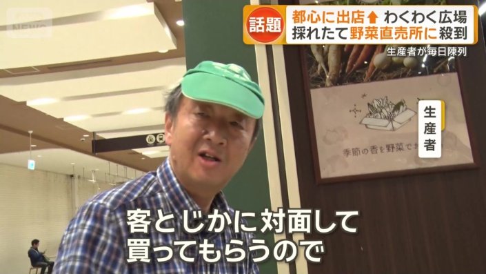 「わくわく広場」に登録している生産者