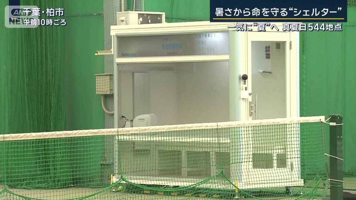 簡易的な休憩スペース