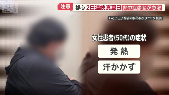 38度6分の発熱