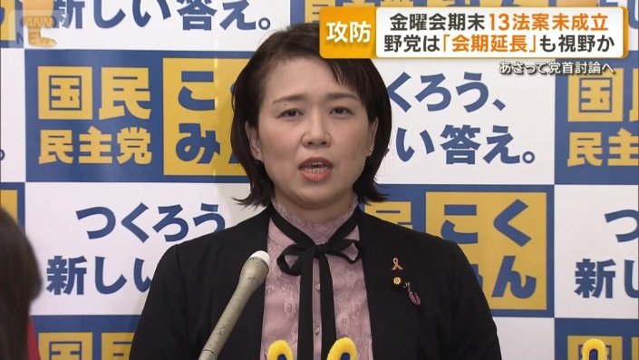 国民民主党　伊藤孝恵参院国対委員長