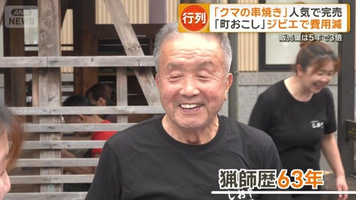 猟師歴63年の大館秀孝さん（85）