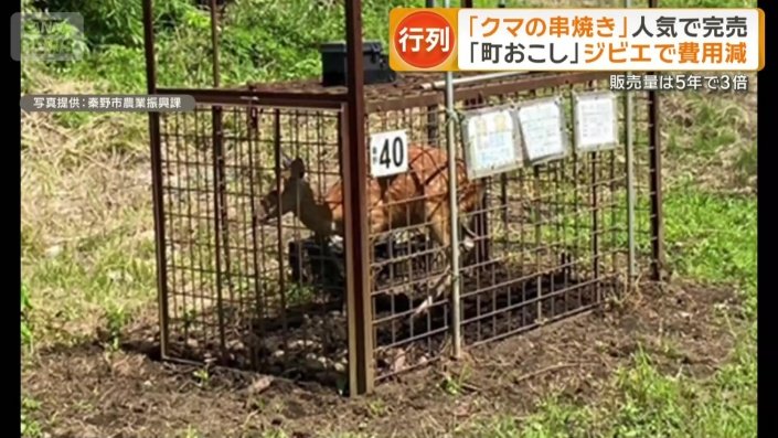 シカやイノシシによる農作物被害が年々増加
