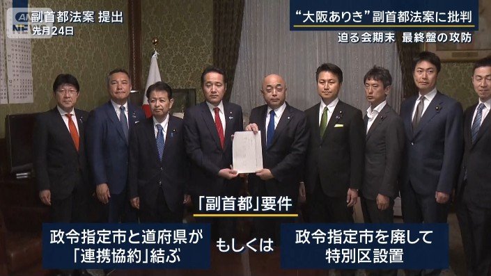「副首都」要件