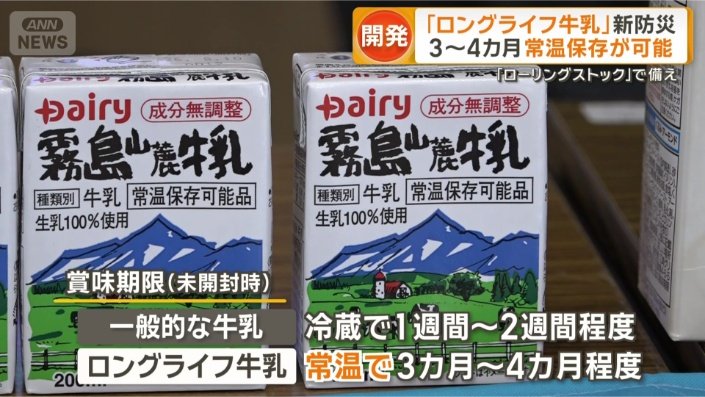 常温で3〜4カ月の保存が可能