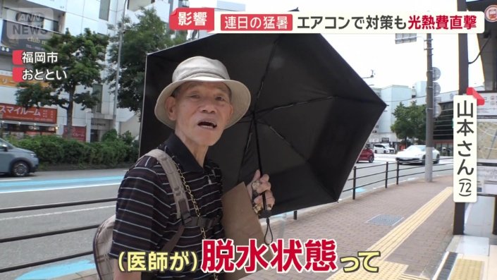日傘を購入したのは…