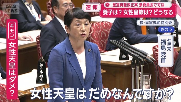 社民党 福島党首