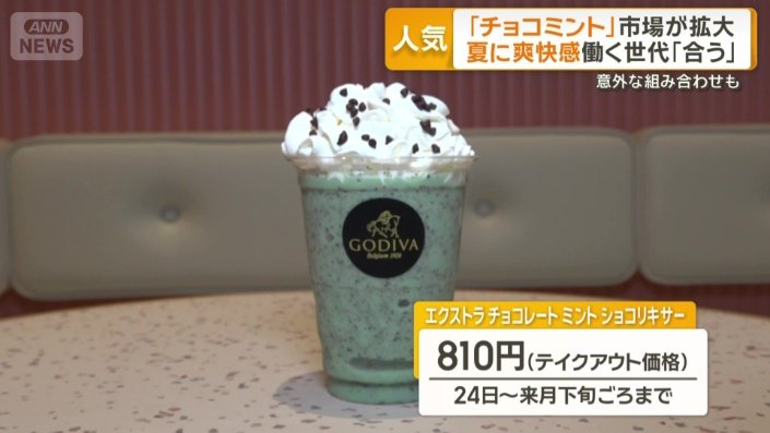 ゴディバのチョコレートドリンク