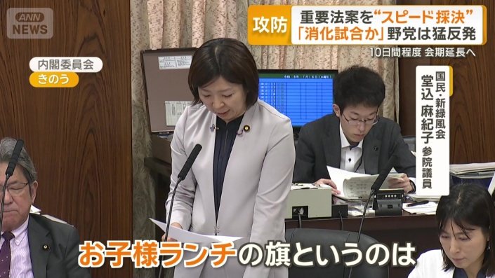 問題視された処罰対象範囲
