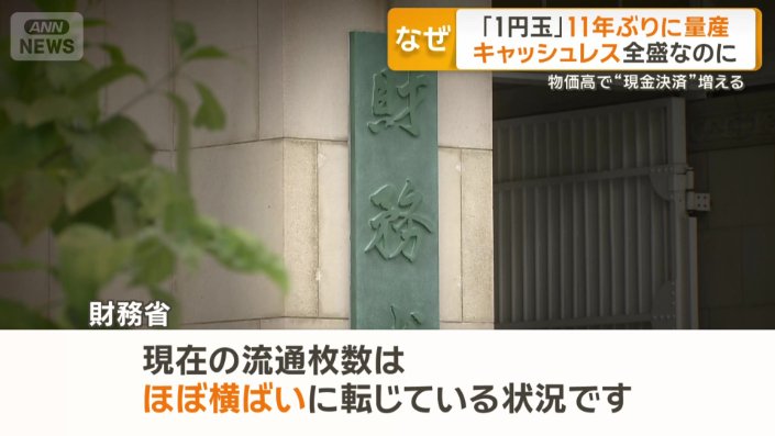 「流通枚数は“ほぼ横ばい”」