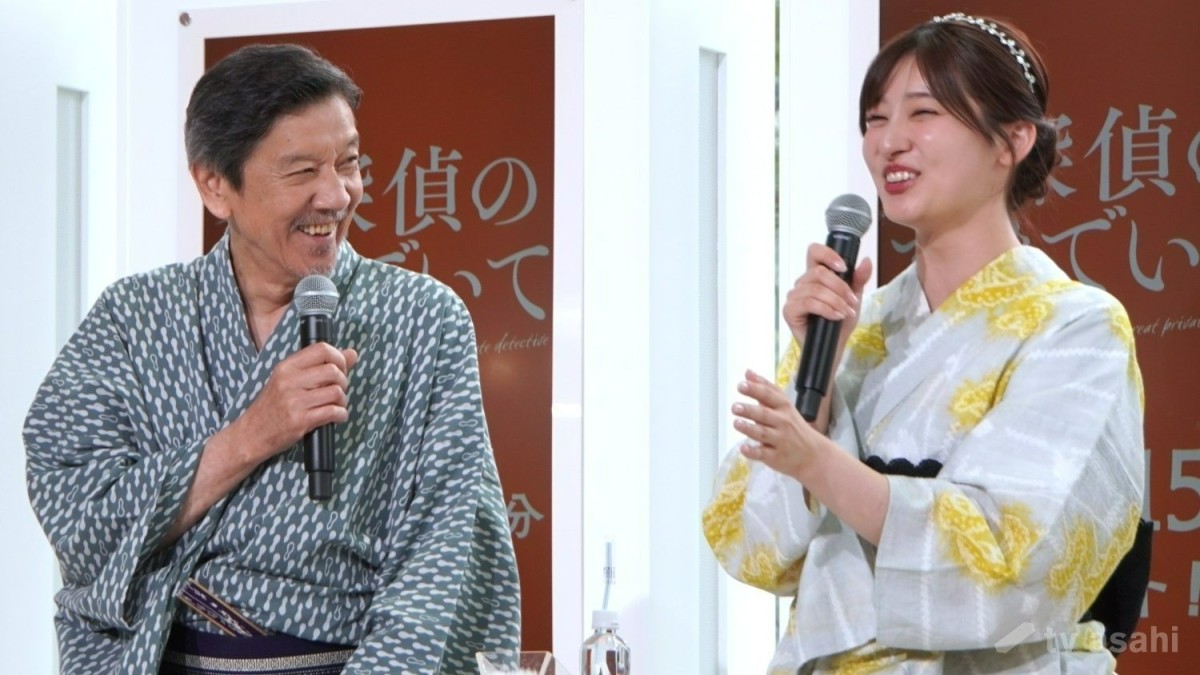 吉川愛、“祖父”奥田瑛二の優しさで「一瞬でアイスクリームになりました！」