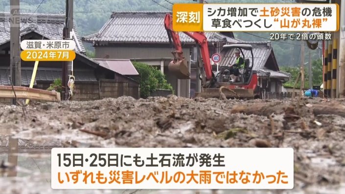 災害レベルの大雨ではなかった