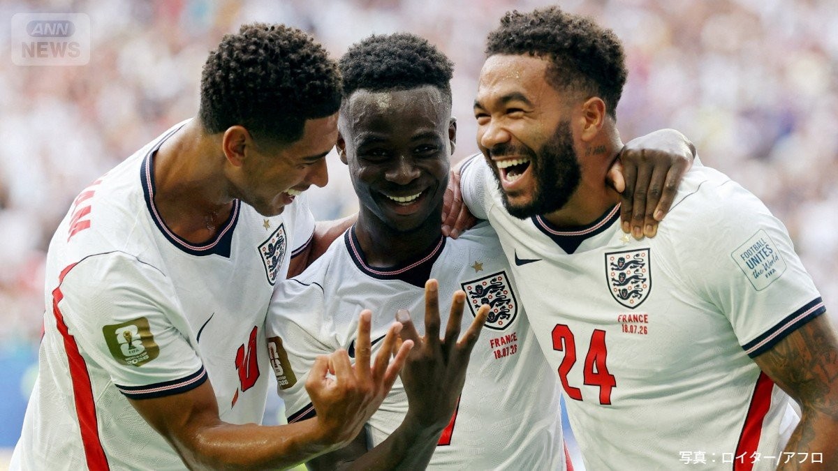 【W杯】サカがハットトリック　イングランドがフランスから6点を奪い3位　エムバペが2得点でメッシ超え　得点ランク暫定トップに